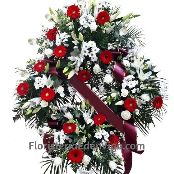 Corona Grande Flor Variada